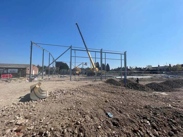 Boston Trade Park construction